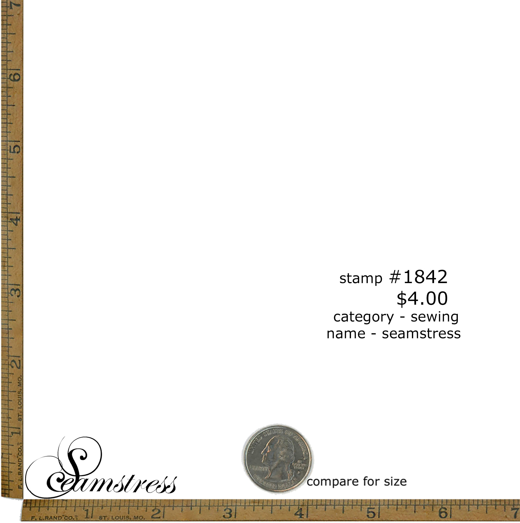 #1842 - Seamstress - Sewing